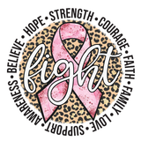Fight Breast Cancer Sign, Signs, Awareness Ribbon Sign, Breast Cancer Awareness Sign, Metal Wreath Center, Wreath Centers, Craft Embellishments