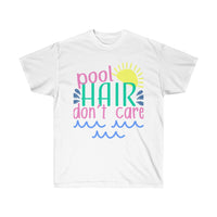 Pool Hair Don't Care Cotton Tee