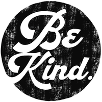 Be Kind Sign, Everyday Sign, Year Round Sign, Signs, Round Metal Wreath Sign, Craft Embellishment