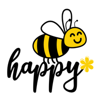Bee Happy Sign, Summer Signs, Everyday Sign, Signs, Metal Wreath Sign, Wreath Center, Craft Embellishment