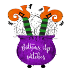 Bottoms Up Witches Sign, Witch Sign, Wreath Sign, Witch Legs Sign, Metal Wreath Front Door Sign