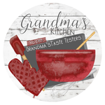 Grandma's Kitchen Sign, Grandma's Taste Testers Sign, Everyday Sign, Year Round Sign, Home Decor, Metal Wreath Sign