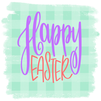 Happy Easter Sign, Easter Signs, Front Door Wreath Sign, Metal Wreath Sign, Craft Embellishment