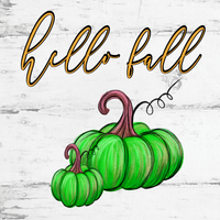 Hello Fall Sign, Fall Sign, Pumpkin Sign, Metal Wreath Sign, Craft Embellishment