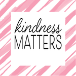 Kindness Matters Sign, Pink Sign, Everyday Sign, Metal Wreath Signs, Craft Embellishment