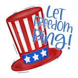 Let Freedom Ring... Wreath Kit ($54.99) -OR- Sign and Ribbon Kit ($32.95). Patriotic Kit, Everyday Kit