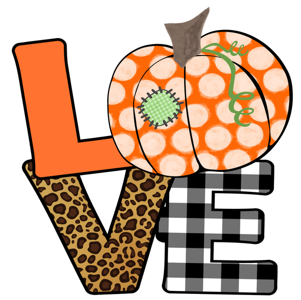 Love Pumpkin Sign, Fall Sign, Autumn Sign, Leopard Sign, Metal Wreath Signs, Craft Embellishment