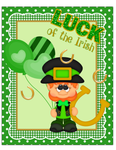 Luck of the Irish Sign, Irish Sign, St. Patrick's Day Sign, Leprechaun Signs, Metal Wreath Sign, Craft Embellishment