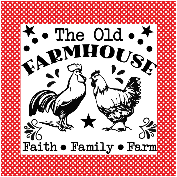 Faith Family Farm Sign, Farmhouse Signs, Everyday Sign, Signs, Metal Wreath Sign, Craft Embellishments