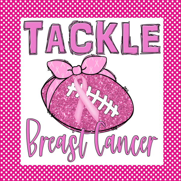 Tackle Cancer Sign, Breast Cancer Sign, Faith Hope Love Sign, Cancer Awareness Sign, Fall Sign, Metal Wreath Sign, Craft Embellishment