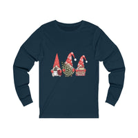 Holiday Gnomes Jersey Long Sleeve Tee