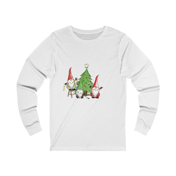 Holiday Gnomes Jersey Long Sleeve Tee