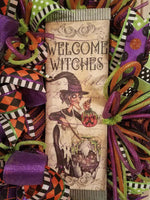 Halloween Witch Wreath, Witch Wreath, Halloween Wreath, Wreath, Front Door Wreath